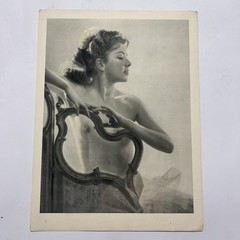 Vintage 20th Century Studio Women’s Art Nude Photography Print BN 20×30