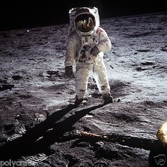 NASA Photo Apollo 11 Buzz Aldrin On The Moon Space Conquest Digital Print