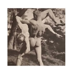 vtg 1894 Male Collotype Koch & Rieth Der Act Freilicht Classic gay fine art #40