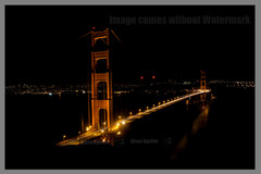 Golden Gate Bridge at Night 2016 * Photo by Steve Aguilar * distinct bay bold