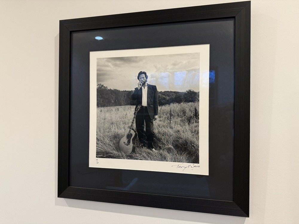 Eric Clapton Surrey Fields By Terry O’Neill