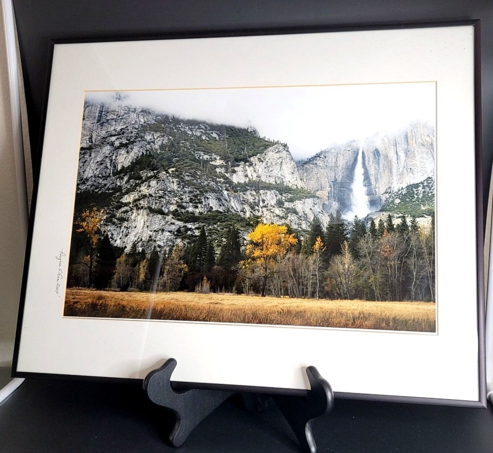 Yosemite Waterfall Photograph Giclée by Rocque Stephen Ern 2004 16×20″ JY6