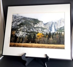 Yosemite Waterfall Photograph Giclée by Rocque Stephen Ern 2004 16×20″ JY6