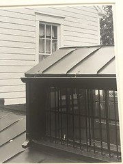 BRUCE BLUM SIGNED B&W Photo Print (10 «X 13») «Skylight & Clapboard «