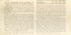 Stereo Photo Huge Armored tank making its way through a smoke screen – 10937906