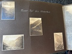 Old Photo Album Civilian with Flaws, Travel 1930s /90