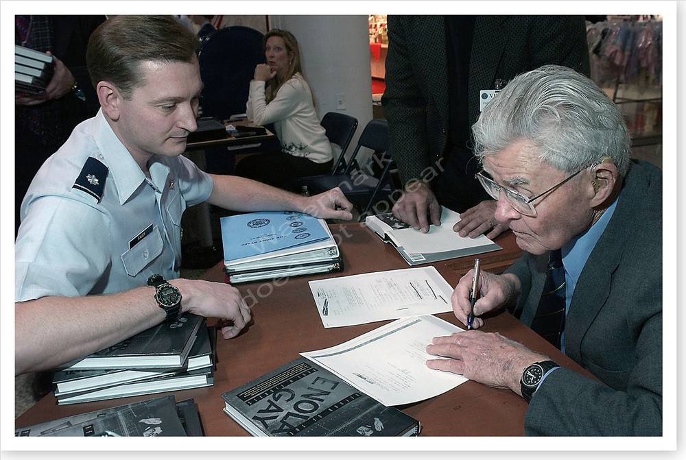 World War II Enola Gay Pilot Paul Tibbets In 2003 Silver Halide Photo