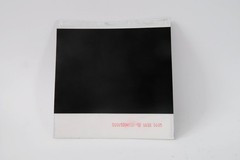 Vintage Original POLAROID Photograph / Mug Shot of African American Male