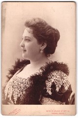 Photograph Nadar, Paris, Actress Lola Beith in Dress, 1893