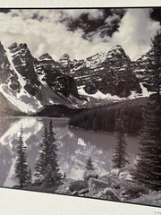 Photograph Moraine Lake, Banff Matted & Signed By Photographer