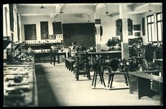 Workshop teaching room school room industry technology craft profession – photo post 14×9 cm