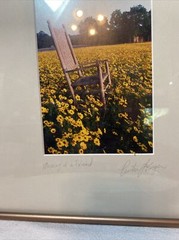 CUSTOM RAMED PHOTO PRINT SIGNED CURTIS KRUEGER MEMORY OF A FRIEND