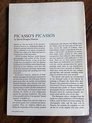 DAVID DOUGLAS DUNCAN’S PICASSO’S PICASSOS – 1968 – SOFT COVER!