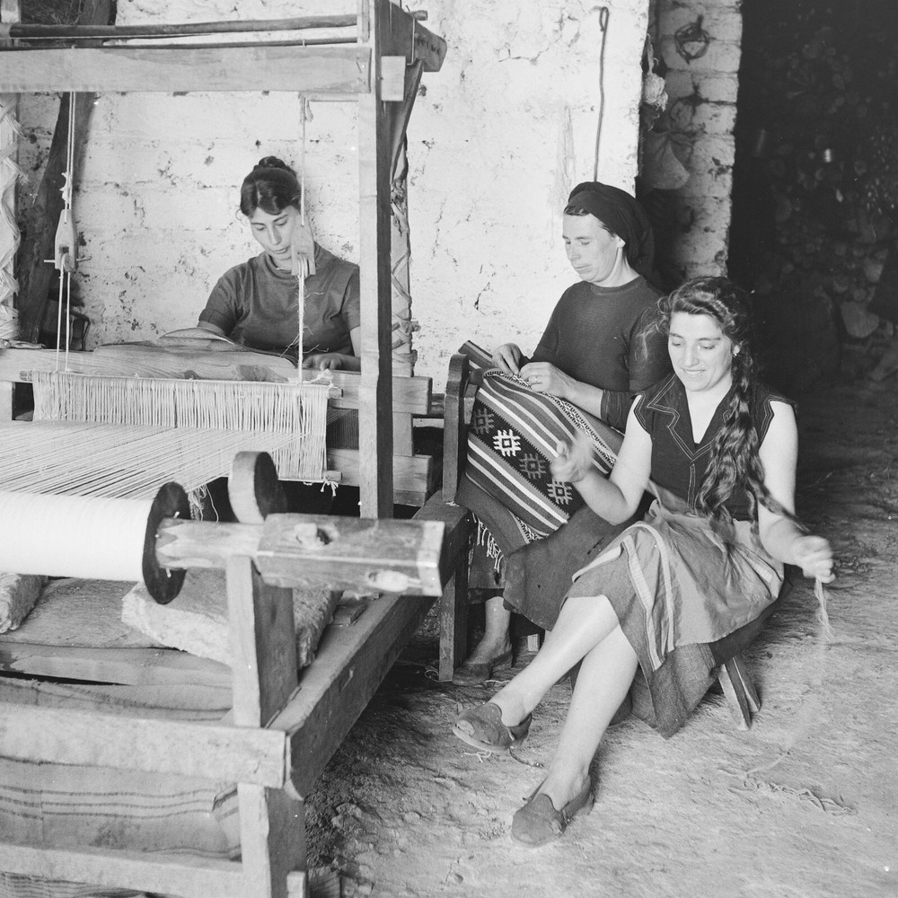 Baryte Print Photo Greece 1960 Size 30x30cm