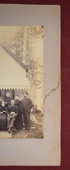 Antique Family Portrait Black and White Photograph, Leslie Hindman Auctioneers