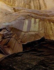 1962 Eliot Porter Glen Canyon Music Temple Wall Detail Art Photo Gravure