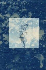 OOAK A4 CYANOTYPE Printmaking Alt Photography TONER TEST Nude Grunge Vintage B&W