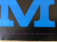 Poster – Peter Teubner – Container Corporation of America 1968 – Harlem New York