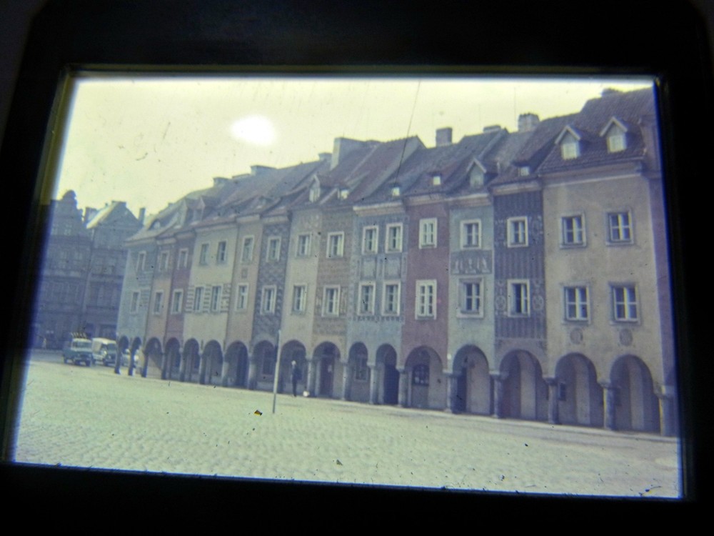 N1/34 Vintage Slide Photo People Buildings Houses City Car Etc ❤️😎⭐