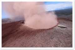 2018 Kilauea Volcano Pu‘u ‘O‘o Cone Ash Plume Hawaii Silver Halide Photo