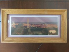 Washington DC Skyline Photo Print Photography Monument Memorial Mall Buildings