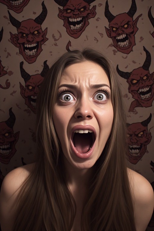 5 ~ 4X6 Glossy HORROR Fine Art ‘ SCREAM QUEEN ‘ Photo FANTASY Set ! 211359091
