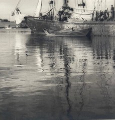 Original JOHN R HOGAN ‘In Lunenberg’ NOVA SCOTIA HARBOR Boats Pictorialist PHOTO