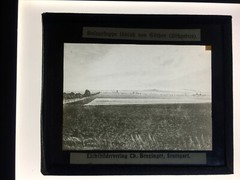 Original old glass slide/plate loess area cultural site approx. 1924 8.5x10cm SW-