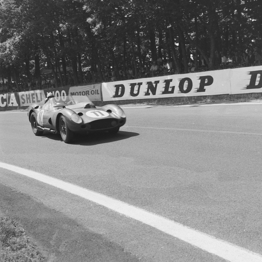 Photo Paper Analog 24 Hours Of Le Mans 1960 Format 30x30cm