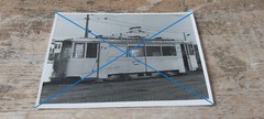 B/W Photo Tram Transport Company Dessau from 1981 Please Read!!!