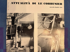 Rare Le Corbusier Italian exhibition catalog
