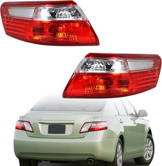 1 Pair Passenger and Driver Tail Lights Replacement for Toyota Camry 2007-2009 T