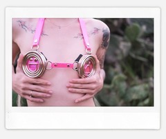 Art model Bradley Instax Wide Instant Film Print