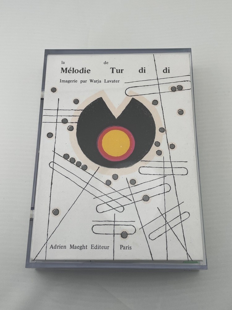 La de Melodie Tur di di by WARJA LABATER Art Book Adrien Maeght 1971