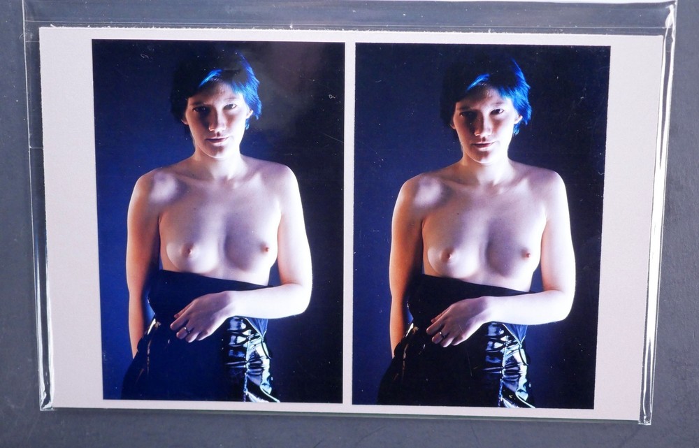 Boris Starosta 3D Stereoview – Morgan 1235- nude model signed 2004 #264