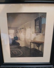Thanksgiving Goodies by Wallace Nutting Signed and Framed 14″ x 12 1/2″