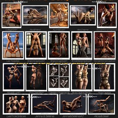 Fine Art Nude Photo «Daphné Open Front» 8×10 Sign Mik & Num 5/25 HOT Girl Model