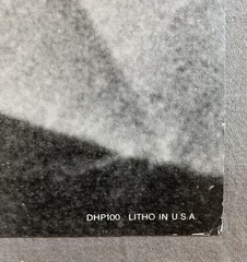 Sante D’Orazio B&W Art Poster 24×36 1989 Print By Devon Editions Litho In USA