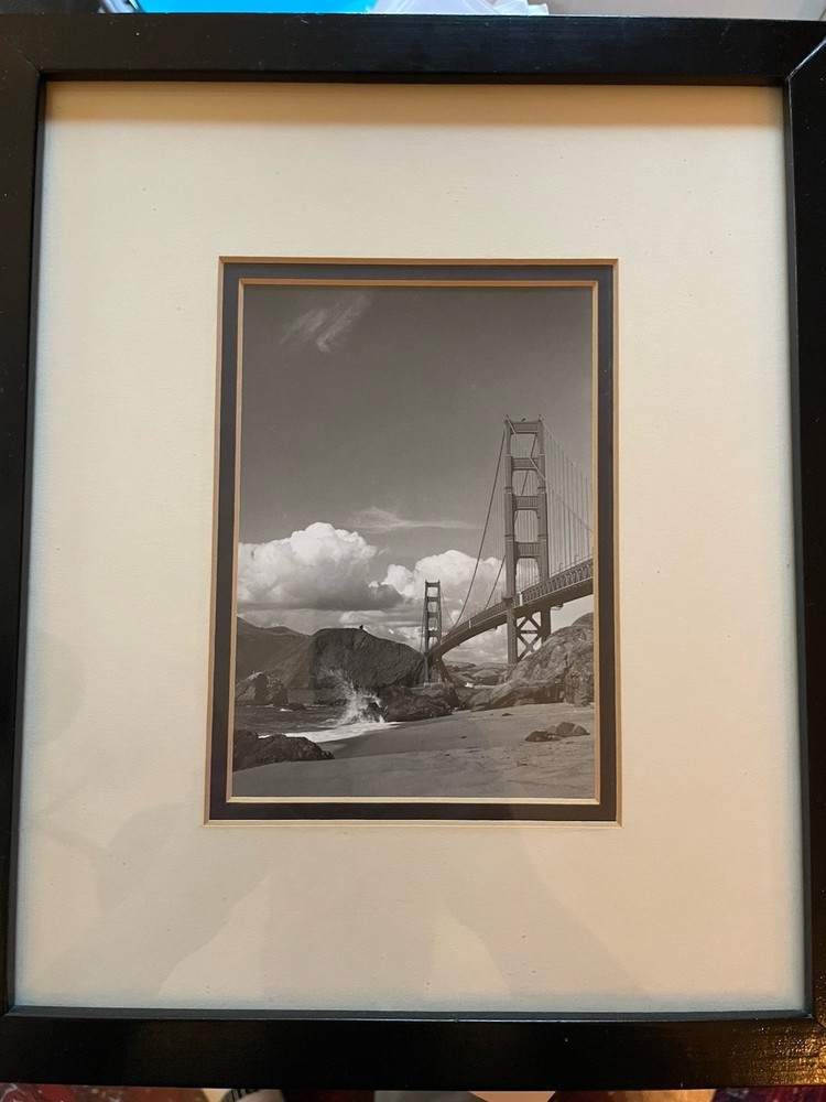 FINE ART BW PHOTOGRAPH PRINT GOLDEN GATE BRIDGE SAN FRANCISCO – circa 1990s