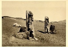 Colossi And Sphinx, 1857 Fotofolio Art Print Card Photo By Francis Frith