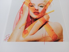 Bert Stern (1929-2013) – Marilyn Monroe – Crucifix III – signed photo + COA