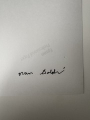 NAN GOLDIN SELF PORTRAIT IN BLUE DRESS NYC SIGNED PHOTOGRAPH APERTURE 1985/2020