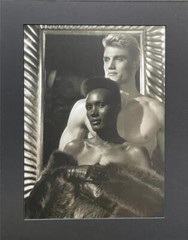 George Hurrell Grace Jones Dolph Lundgren Matted Photolithograh Celebrity Photo