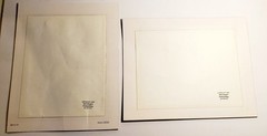 Signed Bob Salyers Heron & Egret Wildlife Photo Prints Pair 11×14 2005 Matted