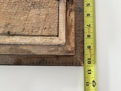 Primitive Photogragh of Man Woman Horse Dog Equestrian Amazing Frame 1800’s Home