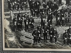 Vintage 1910-1912 German Military Photograph Patriotic Soldiers Commemorated