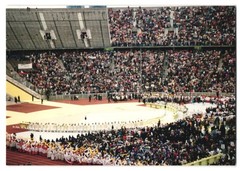 17 photographs Berlin-Westend, Pope John Paul II 23 June 1996 in Olympus