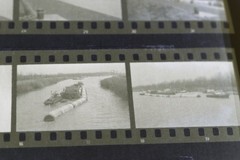 56 great old negative pictures – Hülskens Wesel – shipping laying culvert? 60-7