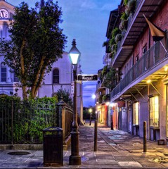 New Orleans PIRATES ALLEY 12X12 fine art photograph print, French Quarter