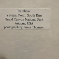 Grand Canyon South Rim Signed Landscape Photographs by James Thomson, Arizona